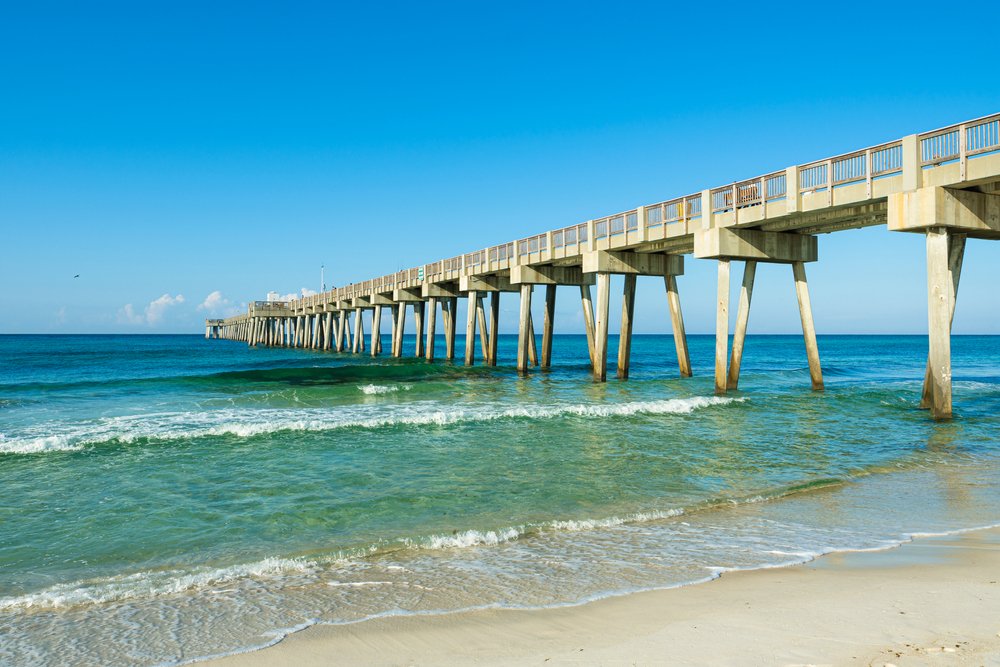 Best things to do in Panama City in Florida USA : Enjoy the sea from Russell-Fields Pier