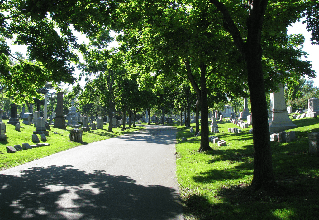 9. Forest Lawn Cemetery :