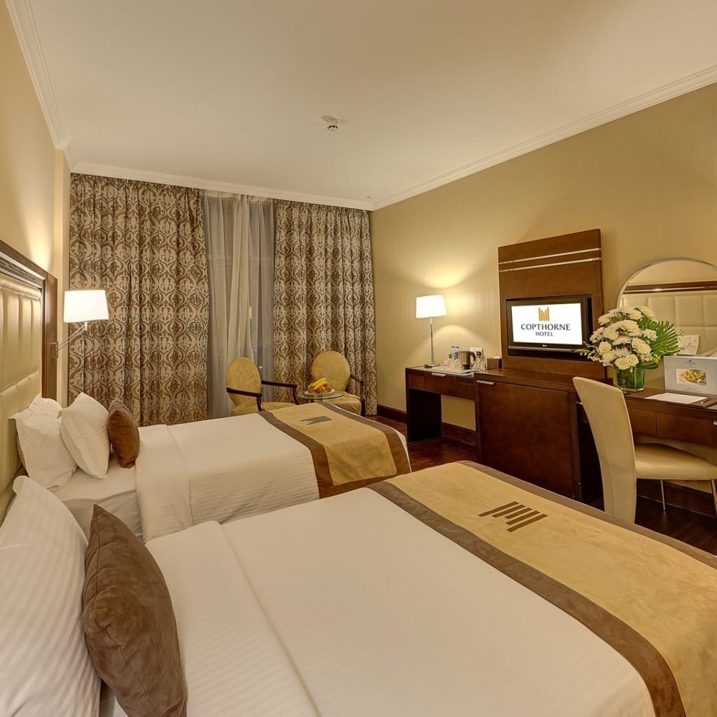Lobby and room , Copthorne Hotel Dubai