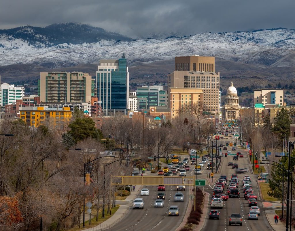 Boise, Idaho in the USA