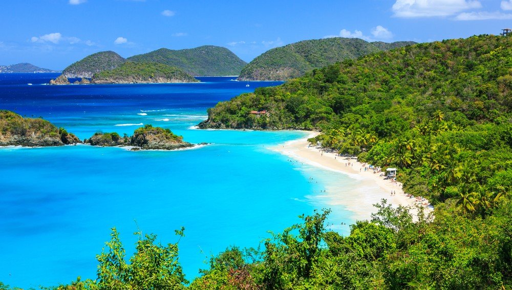 Unique things to do in the Virgin Islands, USA : Trunk Bay (St. John): 