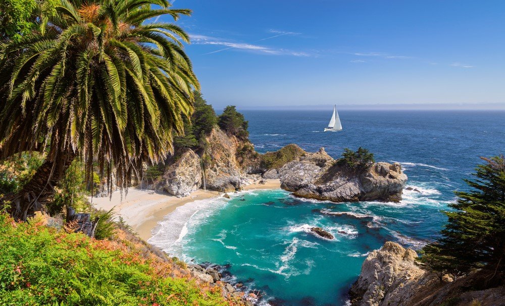 Best secret spots in Big Sur, California : Pfeiffer Beach