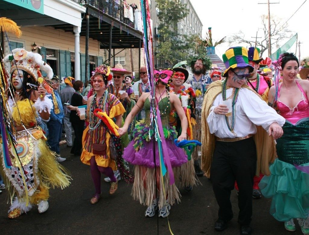 New Orleans’ good places to go on vacation : Mardi Gras